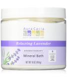 Aura Cacia Mineral Bath Relaxing Lavender 16 Oz - Buy Online on GoSupps.com