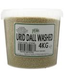 White Pearl Urid Dall Washed - 4kg - Buy Online on GoSupps.com