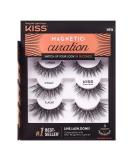 KISS Magnetic Curation False Eyelashes | 3 Pairs, 5 Strong Magnets, Reusable, Wind Resistant, Lasts 16 Hours - Buy Online on GoSupps.com
