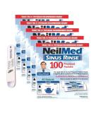 Buy Sinus Rinse Refill Packets - 100 Premixed Saline for Allergy Relief | pH Balanced & Easy-to-Use | Pack of 5 - International Shipping Available - Buy Online on GoSupps.com