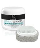 AVAMI 40% Urea Gel with Salicylic Acid, Tea Tree & Aloe Vera - Softens Dry Skin, Heals Cracked Heels & Calluses (Set) - Buy Online on GoSupps.com