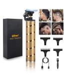 Ufree Hair Clippers for Men Cordless Beard Trimmer Shaver Electric T Blade Hair Trimmer Grooming Kit Razor for Men  Women Zero Gap Hair Cutting Kit with Guide Combs Gifts for Men (Gold) - Buy Online on GoSupps.com