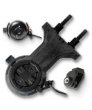 Closethegap RACEDAY DM KARBON BIED - Premium Bicycle Handlebar Computer Bracket for GoPro Garmin Wahoo & Bryton | International Shipping - Buy Online on GoSupps.com
