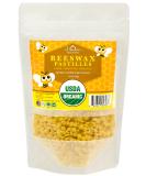 USDA Certified Organic Beeswax Pastilles 4oz - Pure Yellow for DIY Candle, Lip Balm, Body Cream, Deodorant & More - Buy Online on GoSupps.com