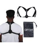Posture Corrector & Brace for Men and Women | Adjustable Odor-Resistant All-Day Comfort | Improved Alignment & Support - Buy Online on GoSupps.com
