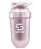 ShakeSphere Tumbler 24oz - Award Winning Protein Shaker Cup - Patented Capsule Shape Mixing - Easy to Clean - BPA Free - Rose Gold - Buy Online on GoSupps.com