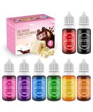 DaCool Upgraded Oil-Based Food Dye Coloring - .35 Fl.Oz Bottles for Chocolate, Candy, Cake Decorating & Baking - Buy Online on GoSupps.com