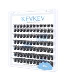 Lash Clusters 84 Pcs Thin Band Individual Eyelash Extensions - D-Mix (8-16mm) Mist - Buy Online on GoSupps.com