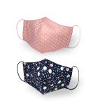 Kanguru Girls Green Face Mask - Multi-Coloured Kids 6-12 Years | Kid Girl 2 Pack - Buy Online on GoSupps.com