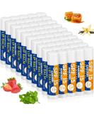 Sunscreen Lip Balms SPF 15 - Bulk Lip Balm Sticks for Employee Gifts - 50 Pcs Perfect for Travel & Beach - Buy Online on GoSupps.com