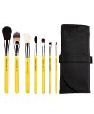 Bdellium Tools Professional Makeup Brush Studio Series - Basic 7pc Brush Set with Roll-Up Pouch | International Shipping Available - Buy Online on GoSupps.com