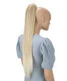 CAISHA 28" Extra Long Straight Ponytail Hairpiece Heat-resistant Synthetic Fibres Blond Mix H77 blond mix #27T613 H77 - Buy Online on GoSupps.com