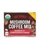 Four Sigmatic FSF Mushroom Coffee with Cordyceps and Chaga Sachets 30 g - Buy Online on GoSupps.com