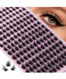 180PCS Wispy 3D Cluster Lashes | Fluffy Volume Eyelash Extensions | Faux Mink Individual False Eyelashes (8-16mm Mixed - Buy Online on GoSupps.com