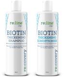 Biotin Shampoo and Conditioner for Thinning Hair Growth - Sulfate Free Hair Loss Treatment for Men and Women - Buy Online on GoSupps.com