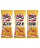 Buy Louisiana Seasoned Crispy Chicken Fry Batter 9oz - Pack of 3 | Flavorful Coating for Perfect Fried Chicken - Buy Online on GoSupps.com