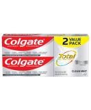 Colgate Total Toothpaste, Clean Mint, 9.6 Ounce (2-Pack) 2 Pack Clean Mint - Buy Online on GoSupps.com