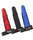 OUPADOS 3 piece one-finger gloves Finger finger glove Breakable finger protection for fishing index finger protection glove for fishing outdoors (red black blue) - Buy Online on GoSupps.com