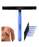 Razorba GOAT Wide Body Shaver for Men (6 Pack) - Skin Sensitive Disposable Razors for Manscaping - Wet or Dry Shaving - Easy to Use Man Groomer - Buy Online on GoSupps.com