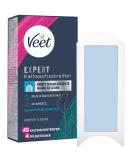Veet Expert Cold Wax strips Body & Legs - Wax strips for hair removal for all skin types including sensitive skin - 20 double strips 40 strips 40 pieces (2 pack) - Buy Online on GoSupps.com