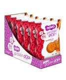 Novo Nutrition | Protein Pops | Healthy Savoury Snack with High Protein Low Sugar and High Fibre | Pack of 6 x 45g (Barbecue) - Buy Online on GoSupps.com
