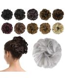 BARSDAR Synthetic Hair Bun Extension - Messy Hair Scrunchie for Women - Gray 40g - Buy Online on GoSupps.com