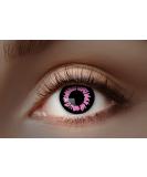 Buy Eyecatcher 84027541-476 Bright Pink Colored UV Contact Lenses - 1 Pair for Carnival Mardi Gras & Halloween - 12 Months Wear | International Shipping Available - Buy Online on GoSupps.com