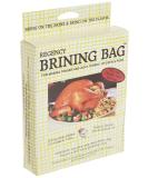 Regency Wraps Brining Bag Double Seal for Juicy, Flavorful Turkey, Gusset for Easy Storage, 23.5" x 19.5", Pack of 1, Clear 23.5" x 19.5", Pack of 1 Clear - Buy Online on GoSupps.com