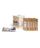 Try Coffee Gift Set - Whole Beans from The Lions Den | Top 5 Global Coffees & 60-Page Booklet | Perfect Gift for Coffee Lovers - Buy Online on GoSupps.com