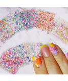 30 Sheets Colorful 3D Flower Nail Art Stickers | Self Adhesive Daisy & Heart Designs | Spring DIY Nail Decorations for Men & Women - Buy Online on GoSupps.com