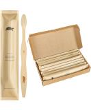 Sea Turtle Plant-Based Bamboo Toothbrushes - Individually Sealed 10 Pack for Adults - Buy Online on GoSupps.com
