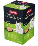 Animonda of the finest adult cat food wet food for adult cats feasts with turkey chicken breast + herbs 6 x 100 g - Buy Online on GoSupps.com