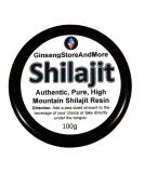 1000 Servings 100g Authentic Pure High Mountain Shilajit Resin | Rich in Fulvic Acid & Trace Minerals | Energy Boost for Men and Women - Buy Online on GoSupps.com