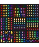 9 Sheets Eye Body Face Gems - Self-Adhesive Rhinestone Stickers for Festival Makeup & Nail Art | Crystal Rainbow Decoration - Buy Online on GoSupps.com
