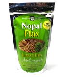 Nuestra Salud Nopal Flax Seed Original Meal Plus - 1lb/454g - 100% Natural Blend for Good Health - Ground Linaza Seed & Superfoods - Buy Online on GoSupps.com
