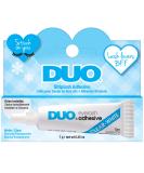 Duo Striplash Adhesive | Clear Lash Glue for Fake Lashes Lash Clusters & Individual Lashes - 0.25 oz - Buy Online on GoSupps.com