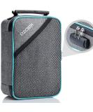 Smell Proof Bag with Combination Lock Lunch Bag File Organizer Case Container Medicine Lock Bag Travel Storage Case Safe Bag for Documents and Valuables Storage (Grey) - Buy Online on GoSupps.com