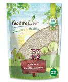 Organic Hulled Sesame Seeds 8oz - Non-GMO, Kosher, Vegan. High in Iron & Calcium. Ideal for Tahini Paste, Stir-fries, Salads - Buy Online on GoSupps.com