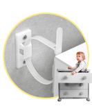 Furniture Straps (10 Pack) Baby Proofing Anti Tip Furniture Anchors Kit  Cabinet Wall Anchors Protect Toddler and Pet from Falling Furniture  Adjustable Child Safety Straps Earthquake Resistant - Buy Online on GoSupps.com