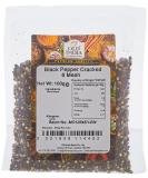 Old India Black Pepper Cracked 6 Mesh 100g - Premium Quality Spice - Buy Online on GoSupps.com