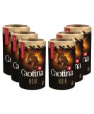 Caotina Noir Dark Drinking Chocolate - 45% Cocoa Hot Chocolate Powder - Finest Swiss Dark Chocolate (6 x 500g) - Sustainable & Certified - Buy Online on GoSupps.com