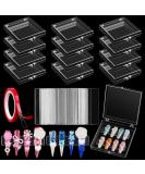 63 PCS Press on Nails Packaging Set Kalolary Clear Nail Tips Display Storage Box Set Including Packaging Boxes Double Sided Tape and Transparent Nail Display Stand Holder for Press on Nail Business 63 Piece Set - Buy Online on GoSupps.com