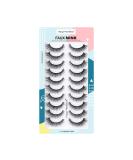 3D Cat-Eye Wispy False Eyelashes - Natural Fluffy & Reusable - Supernatural Faux Mink Heartbeat (H7) - Buy Online on GoSupps.com