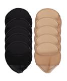 Forefoot Socks Ball of Foot Cushions - Anti-Slip Toe Padding 10 Pairs High Heel Half Socks for Women Washable & Reusable - Buy Online on GoSupps.com