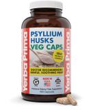 Yerba Prima Psyllium Husks Veg Caps 400 Capsules (625mg) - Vegan Non-GMO Gluten Free Colon Cleanser Daily Fiber Supplement for Gut Health  Regularity - Buy Online on GoSupps.com