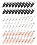 No Bend Hair Clips - 60 Pcs Duck Billed Clips for Creaseless Styling - 2.3in Makeup Hair Clips - Sectioning and Styling Clips (3 Colors) - Buy Online on GoSupps.com
