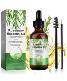 Rosemary Oil for Hair Growth & Skin Care - 60 ml | Strengthens, Nourishes Scalp, Improves Circulation - Unisex | Essential Oils for Hair Loss - Non Greasy, Light Weight - Buy Online on GoSupps.com
