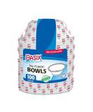Basix 100 Count Disposable 5 Oz White Plastic Dessert Bowls - Microwavable for School, Take Out, Events & More - 1 Pack - Buy Online on GoSupps.com