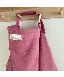 Nursing Cover for Baby Breastfeeding & Pumping | Multi-Use Car Seat Stroller Cover | Organic Muslin Cotton | TISU Mauve Pink - Buy Online on GoSupps.com
