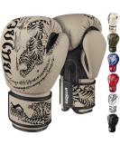 Phantom Athletics Boxing Gloves for Men Women & Children | Muay Thai MMA & Kickboxing | 10-16oz Beige Gloves for Martial Arts - Buy Online on GoSupps.com